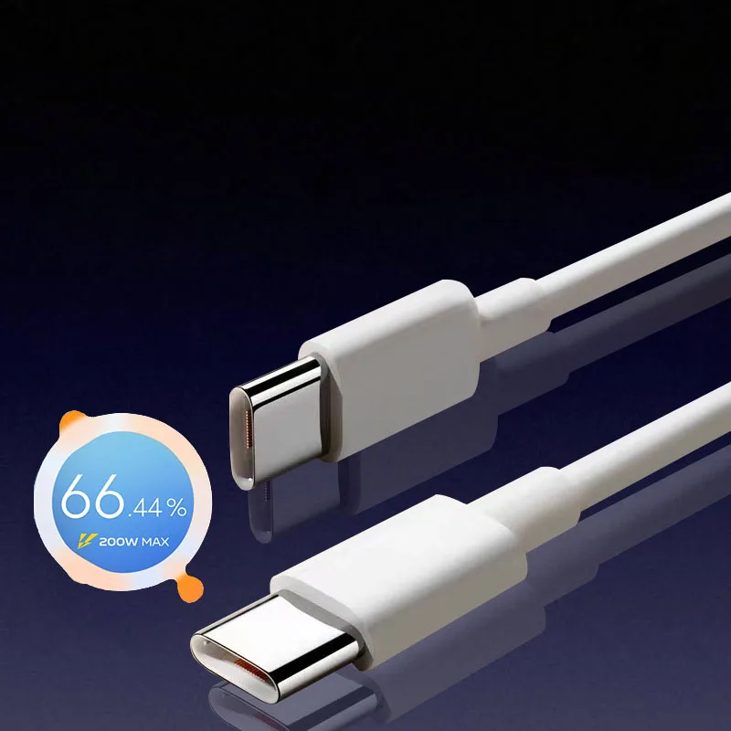 10A USB-C Super Flash Charging Cable for Vivo X90 Pro+ iQoo 10 Pro 10 9T 9 Pro 8 Neo 7 200W 120W 66W 10A Type-C Fast Charger