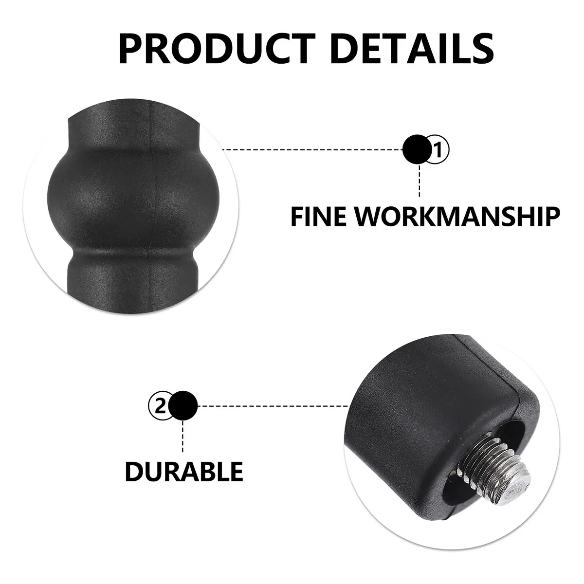 

6Pcs Toilet Seat Fixing Bolts Heavy Duty Hinge Screws with Rubber Gaskets Corrosion Resistant Fasteners for Toilet Seat Cover