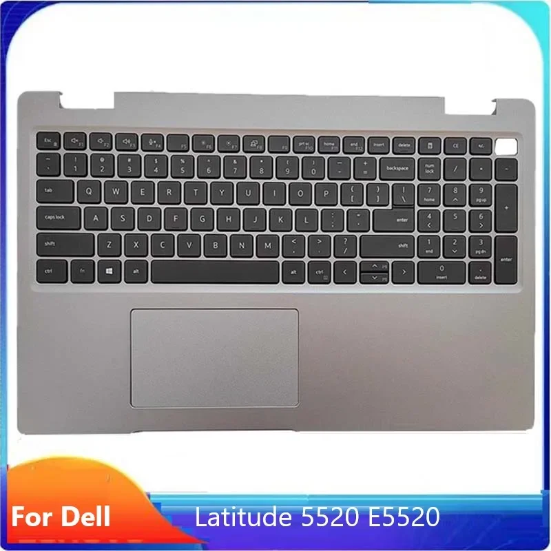 95%New/Org For DELL Latitude 5520 E5520 palmrest US keyboard Touchpad