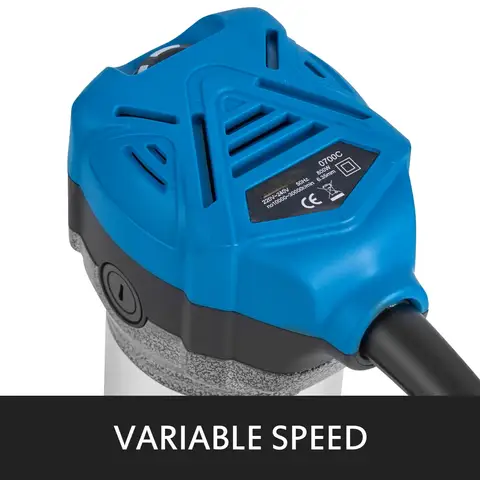 SucceBuy 800W सॉफ्ट स्टार्ट कॉम्पैक्ट राउटर किट वेरिएबल स्पीड 10000-30000Rpm फिक्स्ड बेस, प्लंज बेस, टिल्ट बेस और ऑफसेट बेस के साथ 10 best sales राउटर मशीन - №9