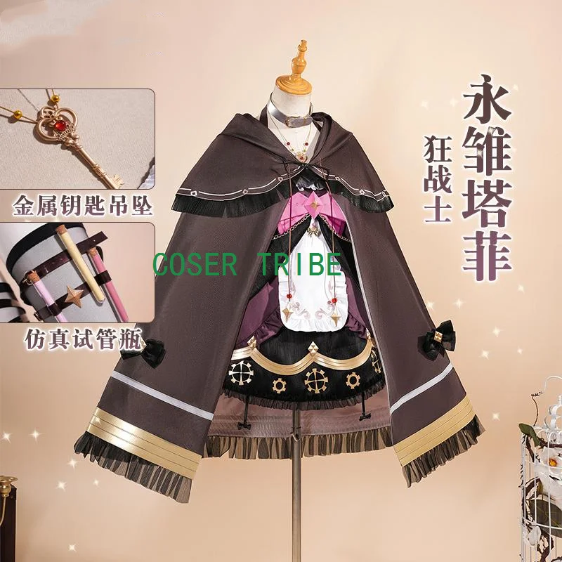 COSER TRIBE Vtuber Ace Taffy Berserker Women Cosplay Costume Cos Game Anime Party Uniform Hallowen Play Role Clothes Clothing