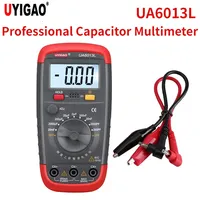 UYIGAO UA6013L Professional Digital Capacitometer 200pF-20mF Capacitance Meter Capacitor Tester Data Retention with Backlight