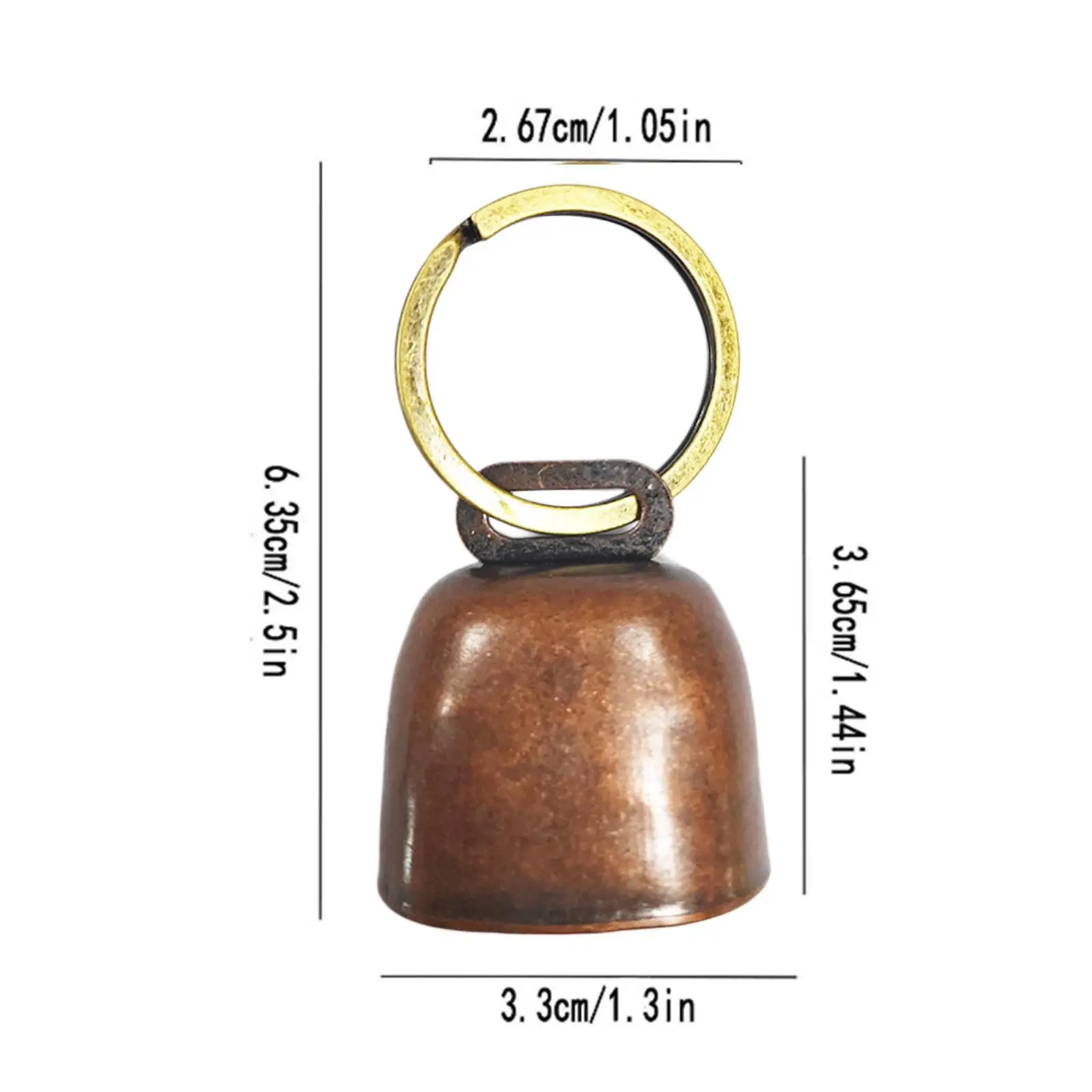 Grazing Iron Bell Anti Lost Bell Cow Horse Sheep Bell Retro Bell Dog Cat Collar Bell for Horse Cattle Goat Farm Animal Sheep