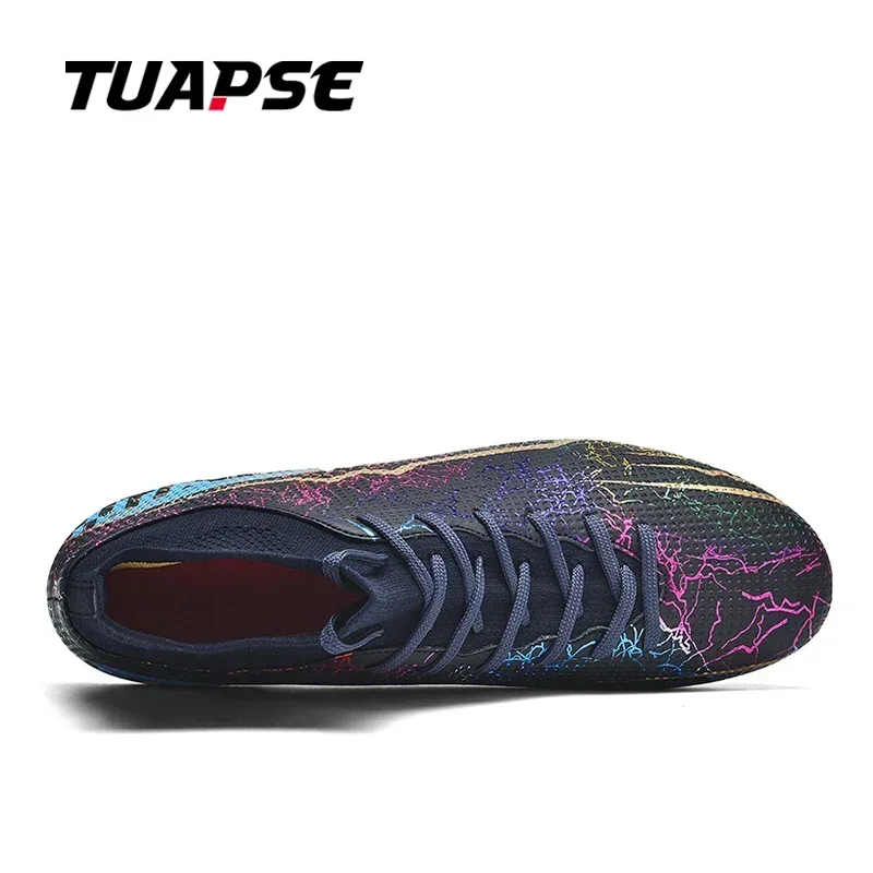 TUAPSE FG/TF Soccer Shoes Professional Men Football Boots Grass Breathable Anti-Skid Training Sneakers Teenager Sports Footwear