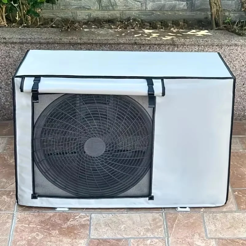 Air Conditioner Cover for The Outdoor Unit, Protective Cover for The Wall-Mounted Air Conditioner to Block Wind And Dust