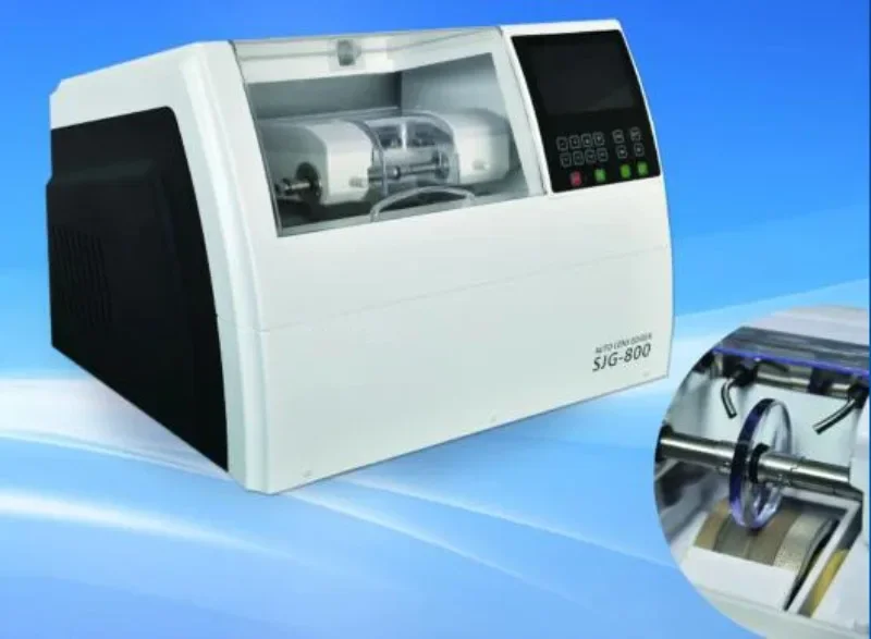 Stable System 2D No Pattern SJG-800A PC and CR Lens Automatic Lens Cutting and Grinding Machine