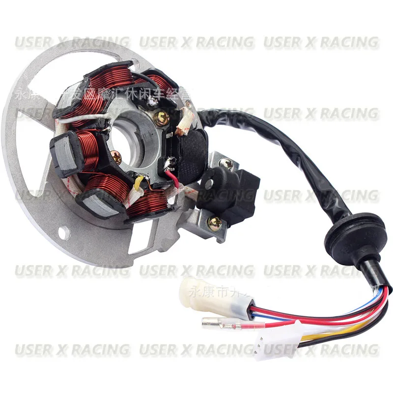 USERX Universal Motorcycle Accessories for Yamaha JOG50 NF50 3KJ QJ50 ZR50 EVO Engine generator coil stator High quality