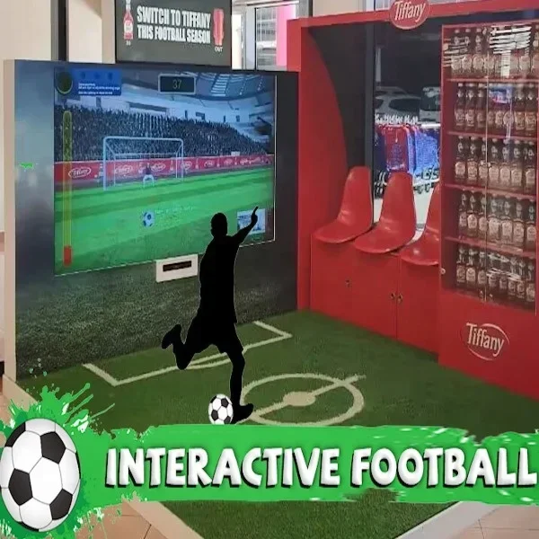 Interactive Football Game Indoor Soccer Floor Projection Software Virtual Digital Sports Experience Touch Simulator Projector