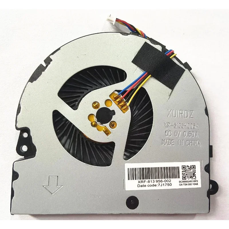 New CPU Fan For HP Pavilion HP 15-DA 15-DB TPN-C135 TPN-C136 Laptop Cooling Fan KSB05105HADZ6 L20473-001 DC28000L6D0