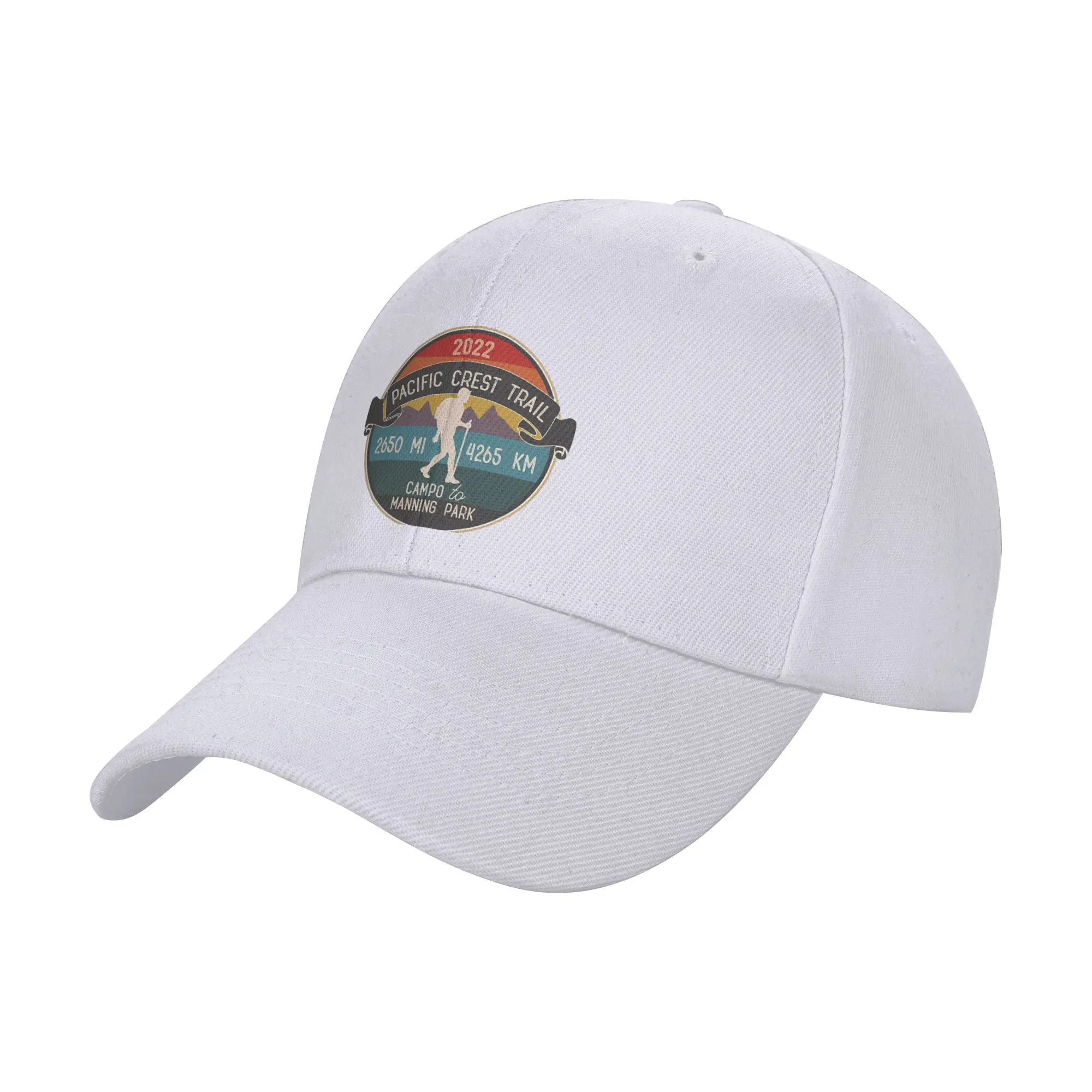 Fashion Pacific Crest Trail 2022 Hikers Curved Brim Baseball Cap Korean Trendy Sun Caps