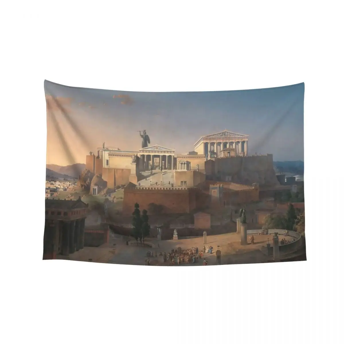

Acropolis of Athens Tapestry Room Decorations House Decoration Kawaii Room Decor Tapestry