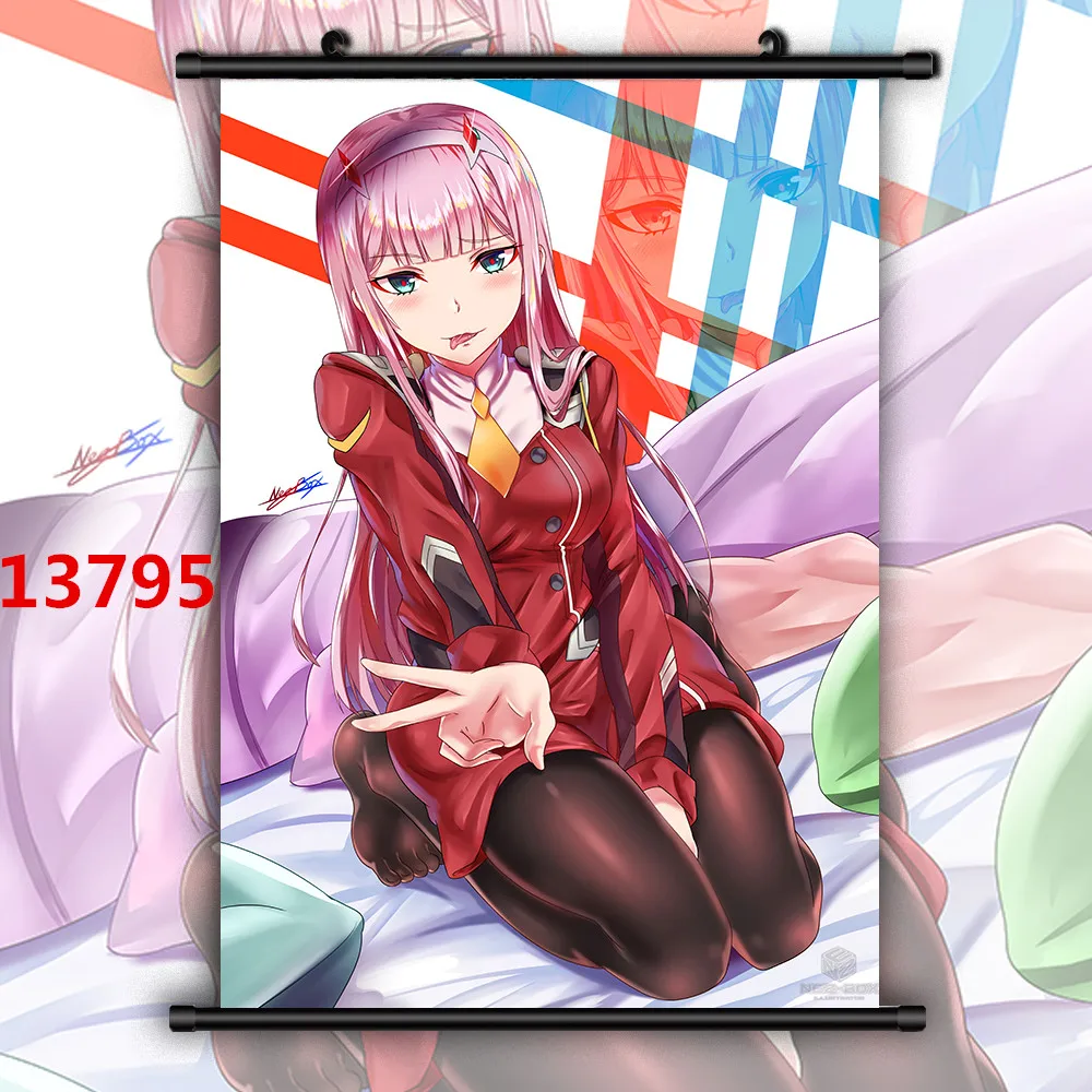 Anime Canvas Panting Cartoon Character Darling in the FranXX Print Wall Art Poster And Prints Living Room Decoration Home Decor