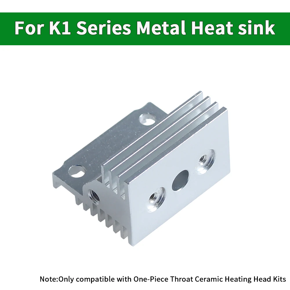 Radiator for Creality K1/K1C/K1 MAX Metal Heat Sink Good Disspation for Creality K1 Series Radiator 3D Printer Accessories