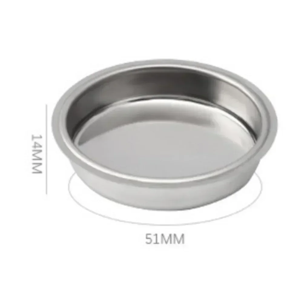 Ciotola cieca con filtro per caffè in acciaio inossidabile da 51/54 mm per macchina da caffè espresso Cestello filtrante Tazze filtranti Accessori per caffè