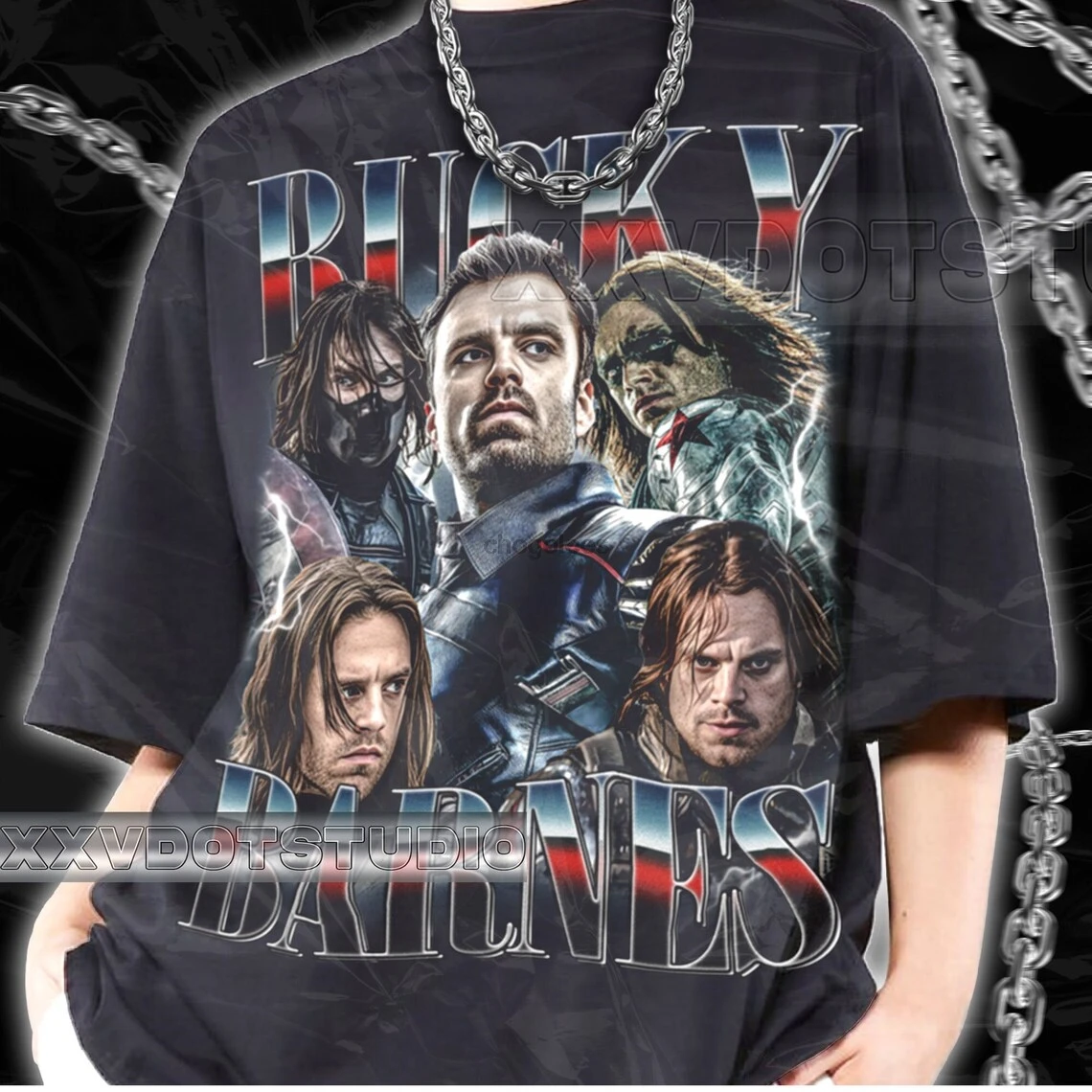 LIMITED Bucky Barnes Shirt Gift for Man and Woman Unisex Tshirt MOVIE Retro Tees Vintage 90s Tee Bootleg Sweatshirt PK169