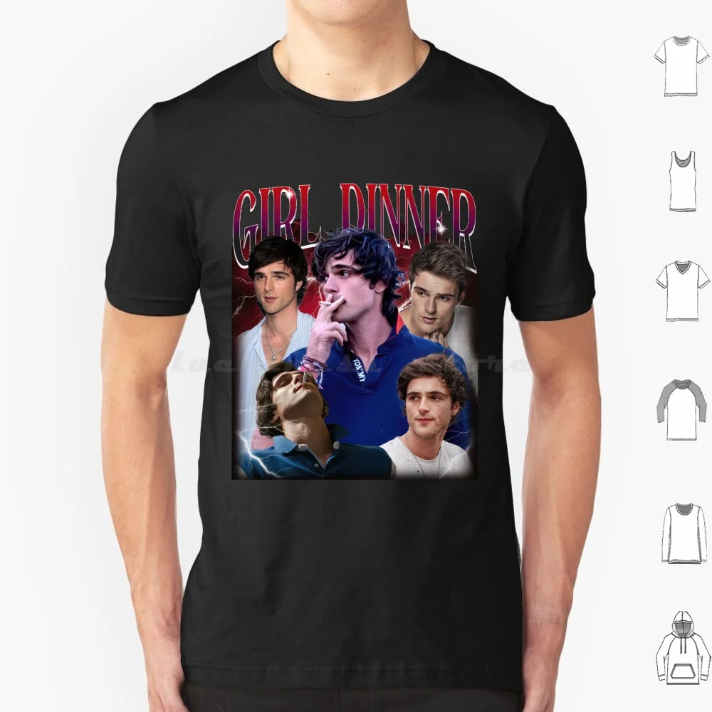 Girl Dinner Jacob Elordi 90s T Shirt Big Size 100% Cotton Jacob Elordi Saltburn Jacob Elordi Lover Barry Keoghan Jacob Elordi
