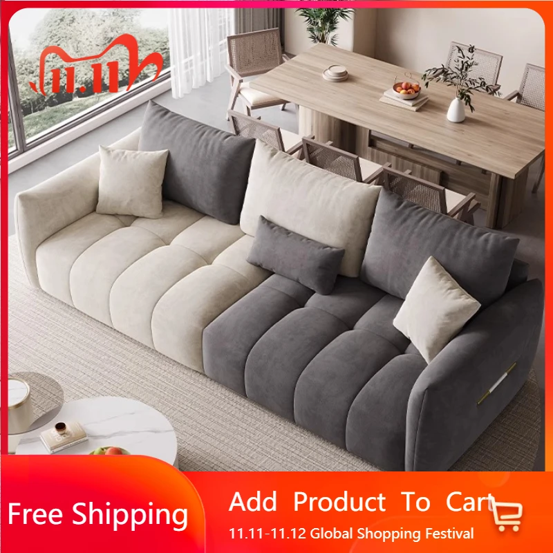 

Balcony Family Living Room Sofa Waterproof Minimalist Comfortable Living Room Sofa Reception Woonkamer Banken Salon Furniture