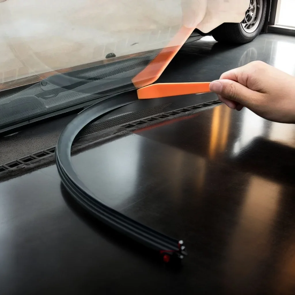 

Универсальная уплотнительная лента для приборной панели автомобиля — звукоизоляционная резиновая лента для шумоподавления, аксессуар, наклейка