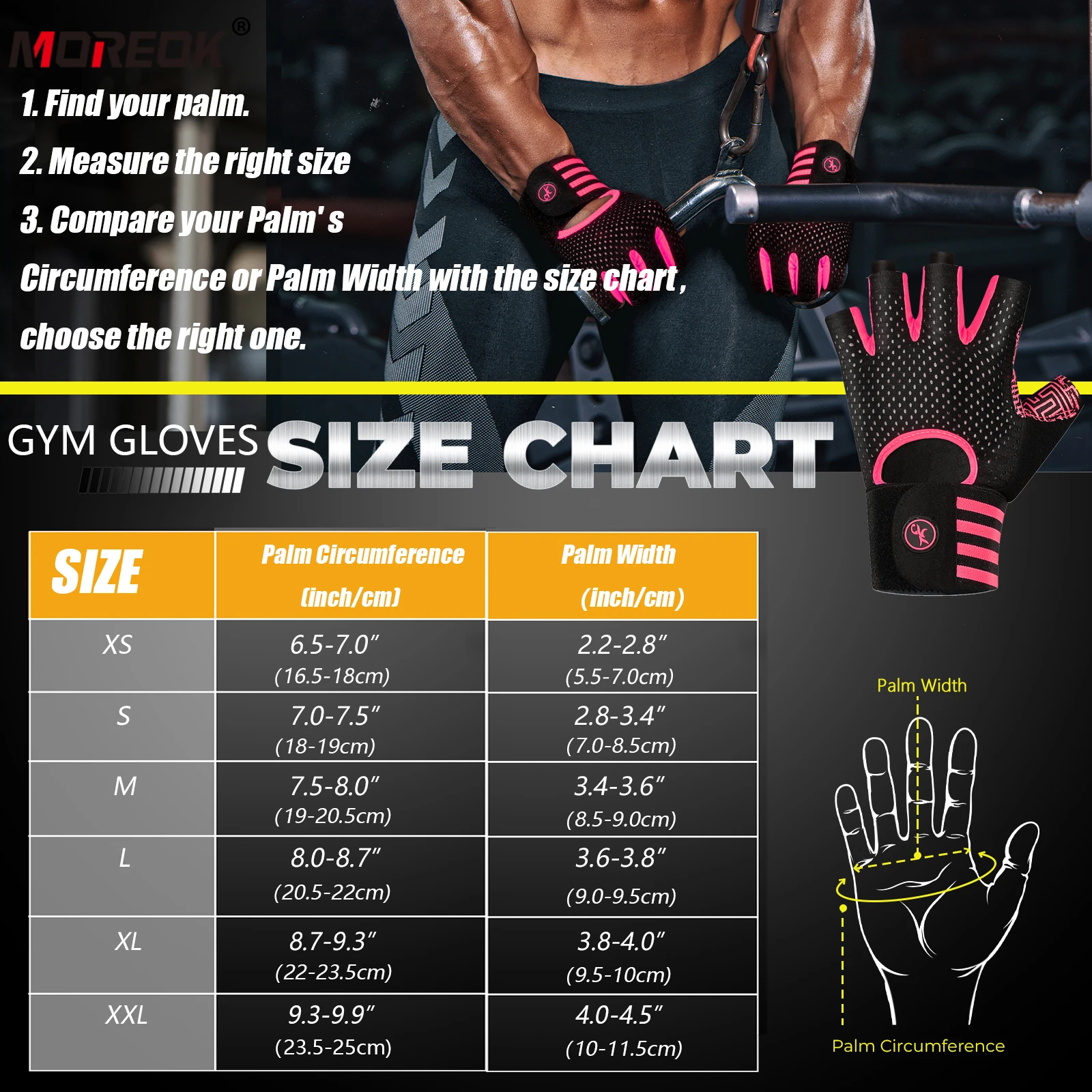 Men Woman Fitness Gloves Non-Slip Silicone Protective Bodybuilding Weight Lifting Gloves Gym Summer Breathable Training Gloves