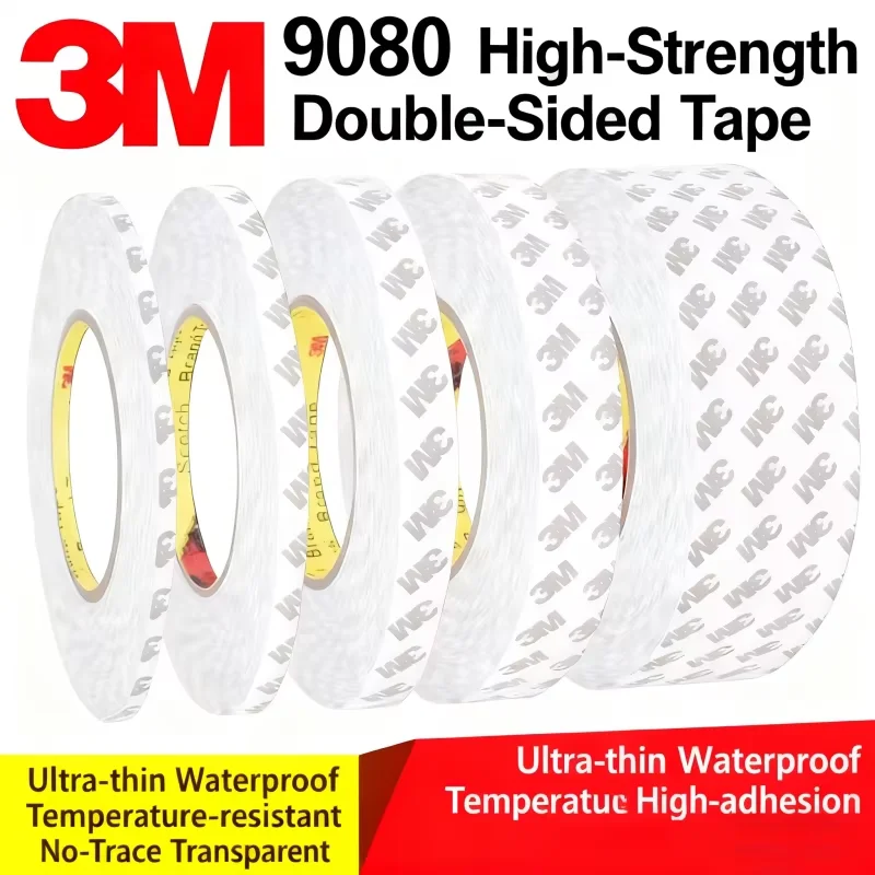 3M 9080 Strong Double Sided Adhesive Tape  Ultra-thin Transparent No Traceless Tape High Viscosity Waterproof Adhesive Tape