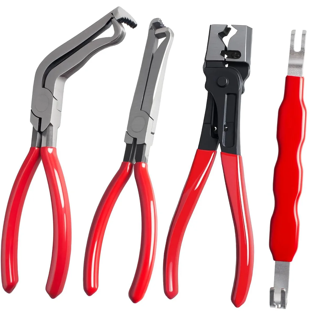 

Car Automotive Disconnect & Separator Pliers Set, 1/3/4Pcs High Strength Tool for Wiring, Oil Pipe & Fuel Line Dismantling