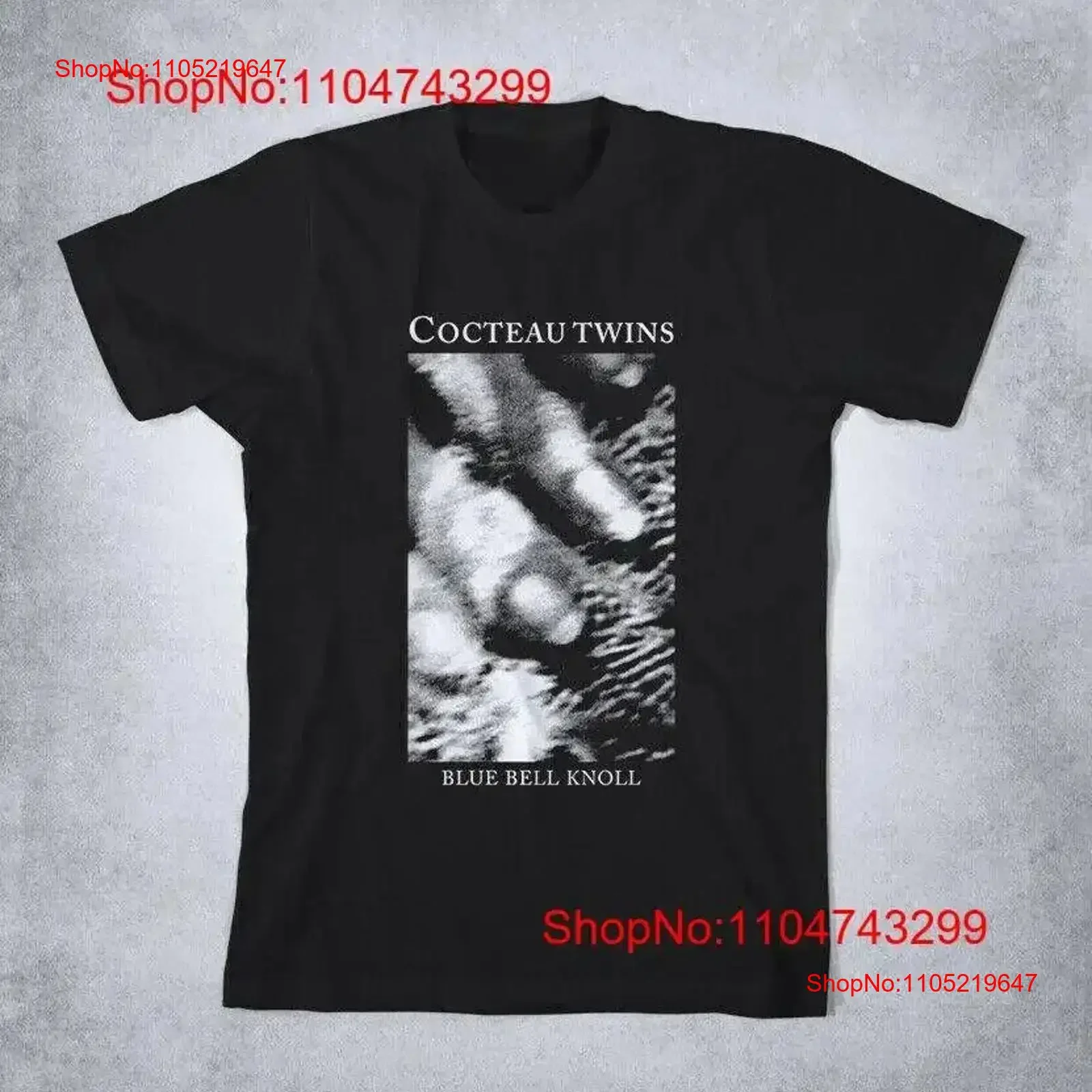 Cocteau Twins Blue Bell Knoll T shirt Black All Sizes 3F57 vintage Washed Slightly graphic streetwear fashion Versatile Unisex