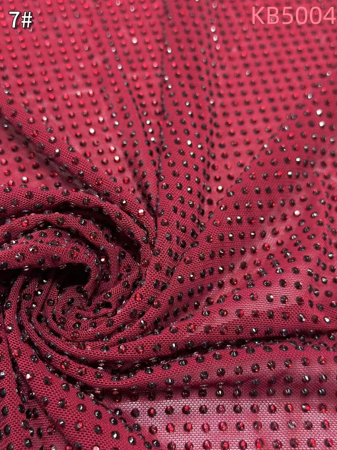 5 Yards Beaded Stone Lace Fabric Embroidered Dubai New 2024 Fabrics African Tulle Lace Fabric for Party Dresses With Rhinestones