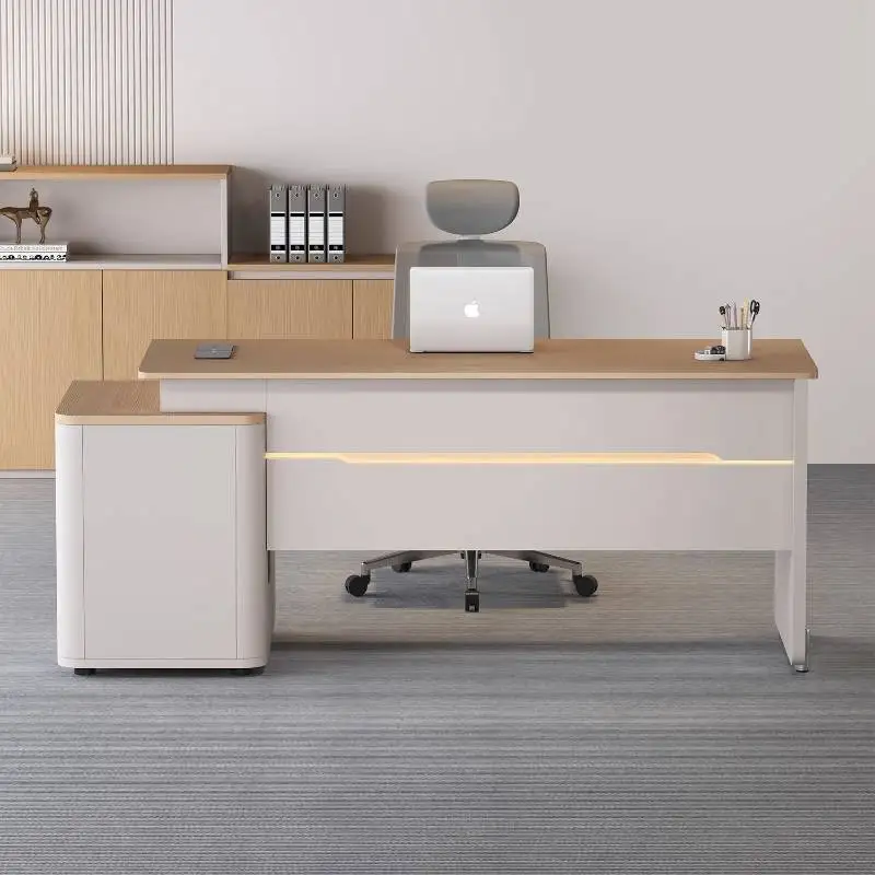 Strong Storage Executive Office Desk Cheap White Modern Luxury Executive Office Desk Large Wooden Tisch Small Spaces Furniture