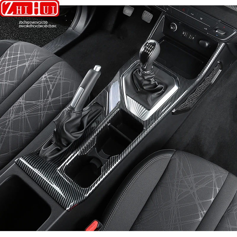 

For GMW Poer Kingkong 2024 2025 Car Carbon Fiber Patterned Gear Shift Panel Central Control Rear Exhaust Vent Auto Accessories