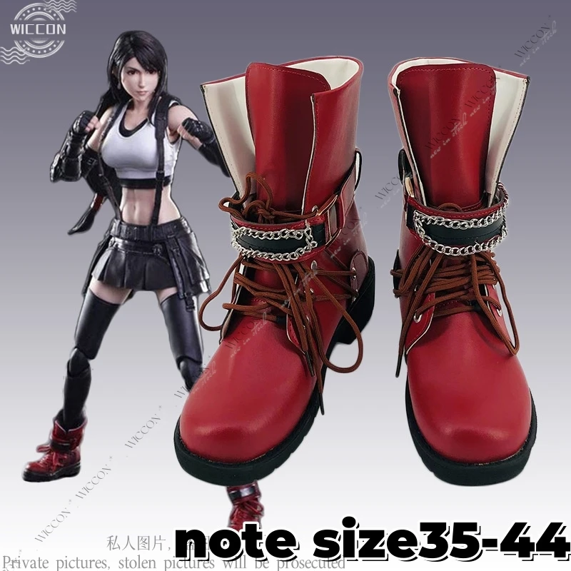 Tifa Lockhart Game FINAL FANTASY Wigs Anime Costume Disguise Adult Women Cosplay Roleplay Fantasia Outfits Earrings Tifa Party