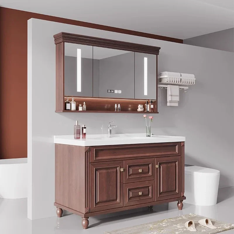 

Ящик, светильник, американский шкаф для ванной комнаты, стоячие настенные полки, организация хранения, туалетные зеркала, мебель для туалетных принадлежностей Meuble