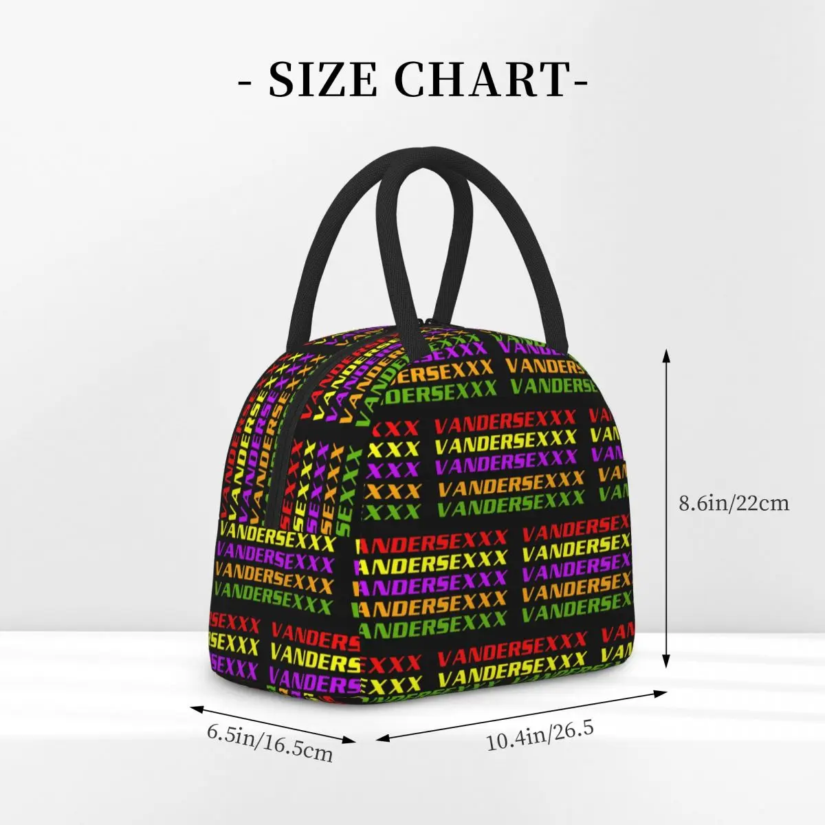 Club Vandersexxx Lunch Bags Insulated Bento Box Portable Lunch Tote Resuable Picnic Bags Thermal Bag for Woman Kids Travel