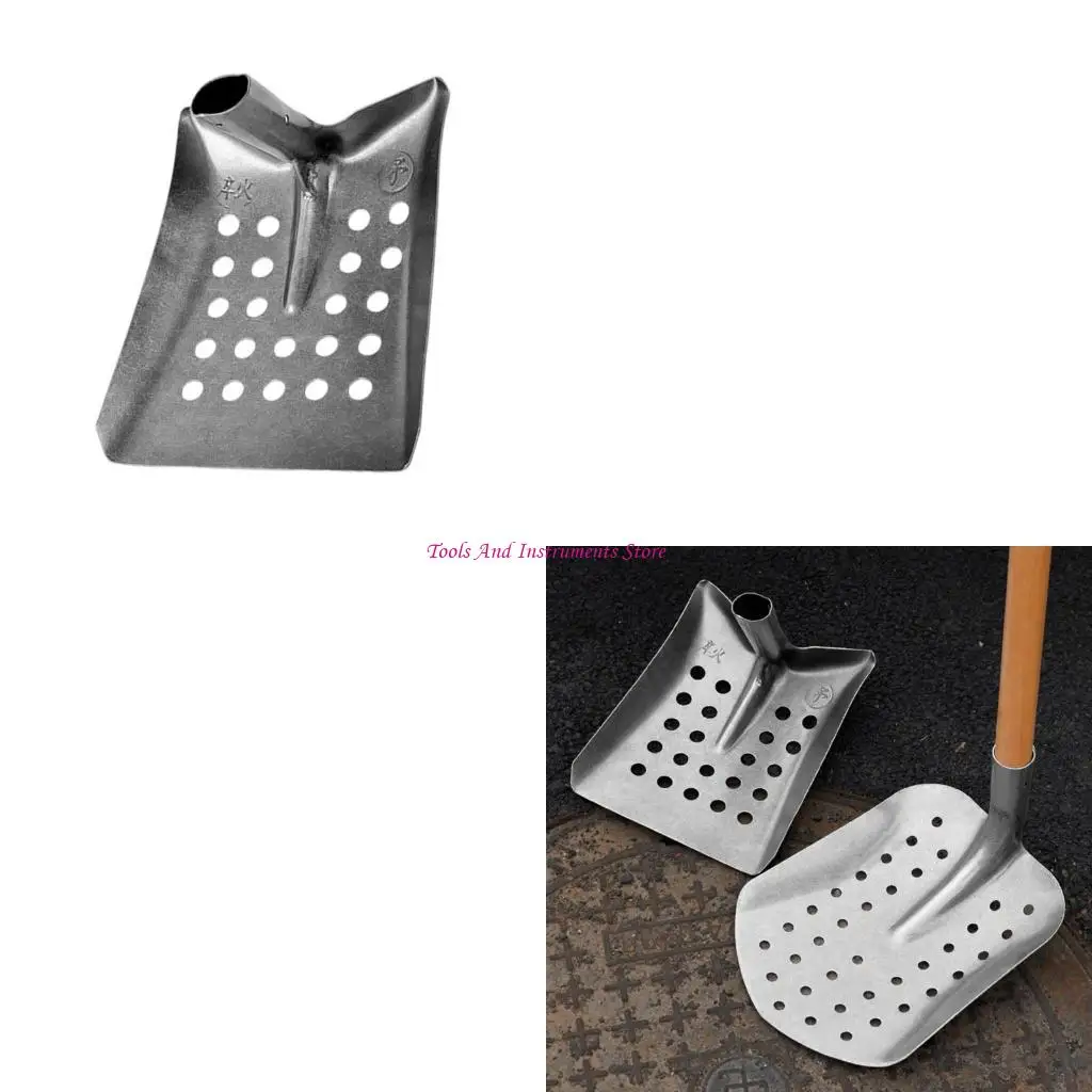 

Heavy Duty Drainage Tool Mesh Shovel Suitable For Drainage Cleaning With Ergonomic Handle High Carbon Steel Construction C7AC
