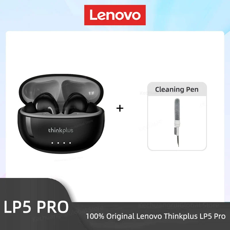 Lenovo LP5 PRO Draadloze Bluetooth 5.4-oortelefoon TWS HiFi-geluid Gaming-oordopjes Sportheadset Lange stand-by Touch Contol met microfoon