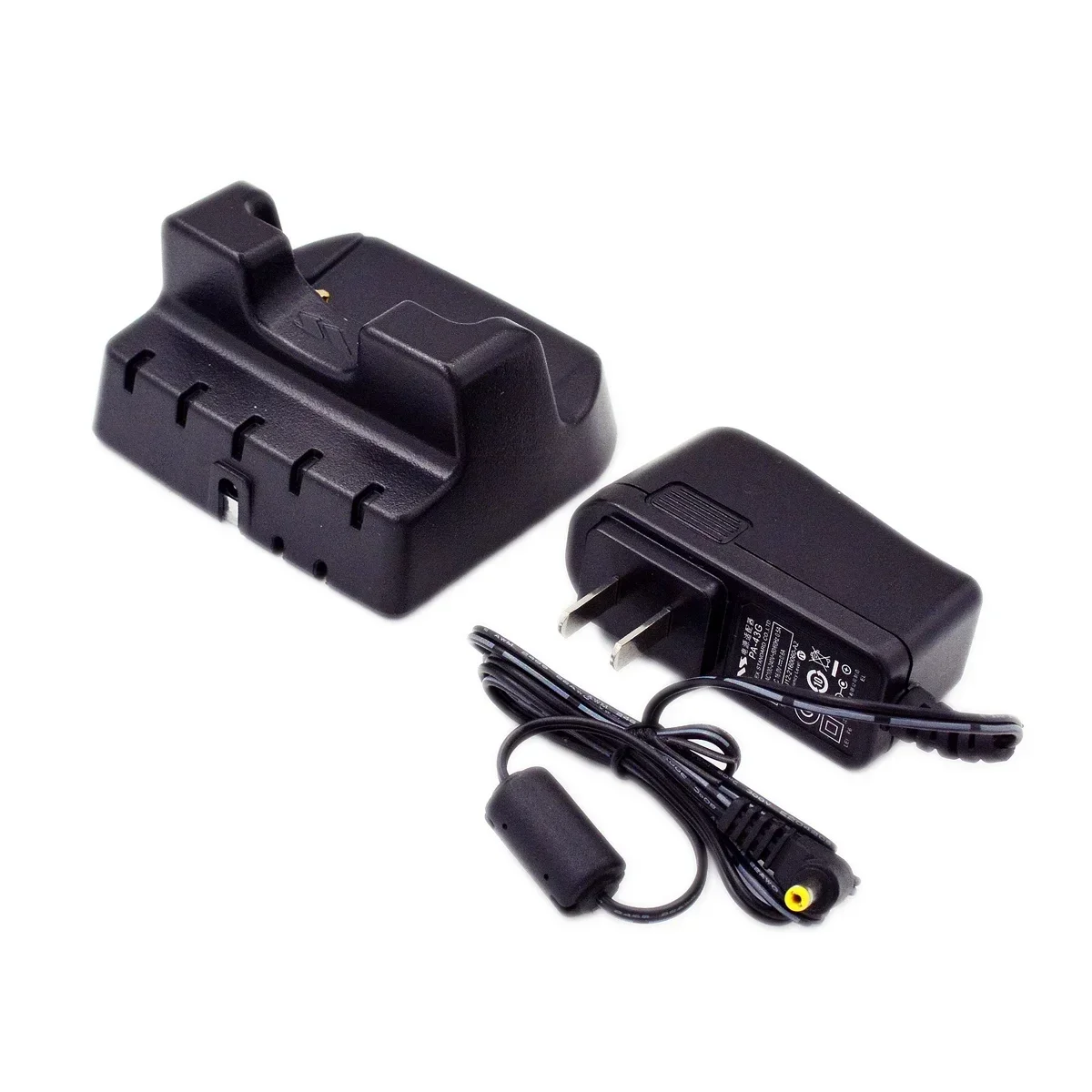 CD47 Desktop Charger & AC Plug Adapter for Yaesu FT60R VX168 VX180 VXA220 FT270R FT-270 FT-270E HX370S Radio FNB-V94 Charge Tray