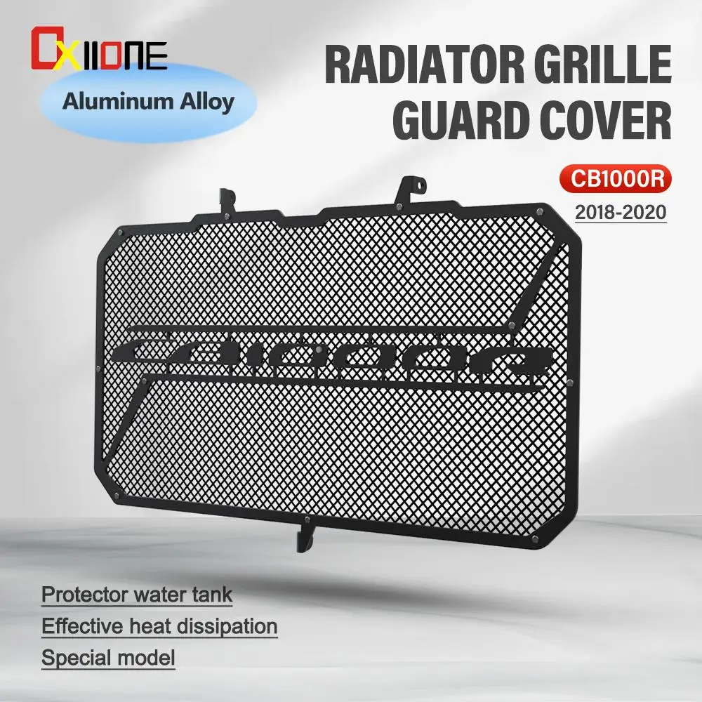 

Motorcycle Aluminum Radiator Guard Protector Grille Grill Cover For Honda CB1000R Neo Sports Cafe CB 1000 R 1000R 2018 2019 2020