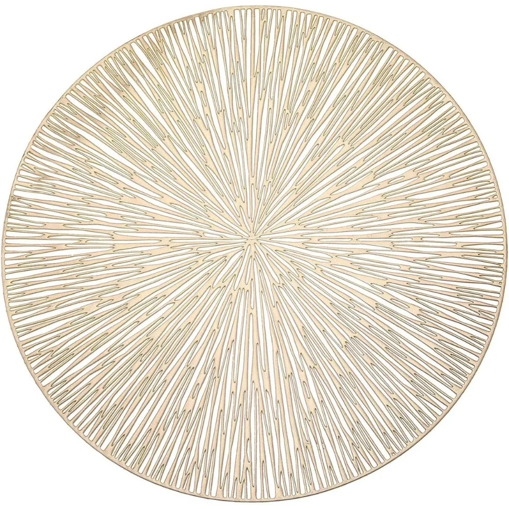 Mantel Individual de decoración creativa y lujosa, mantel antideslizante y térmico para hotel, restaurante y tapetes para mesa de cena para uso doméstico (G