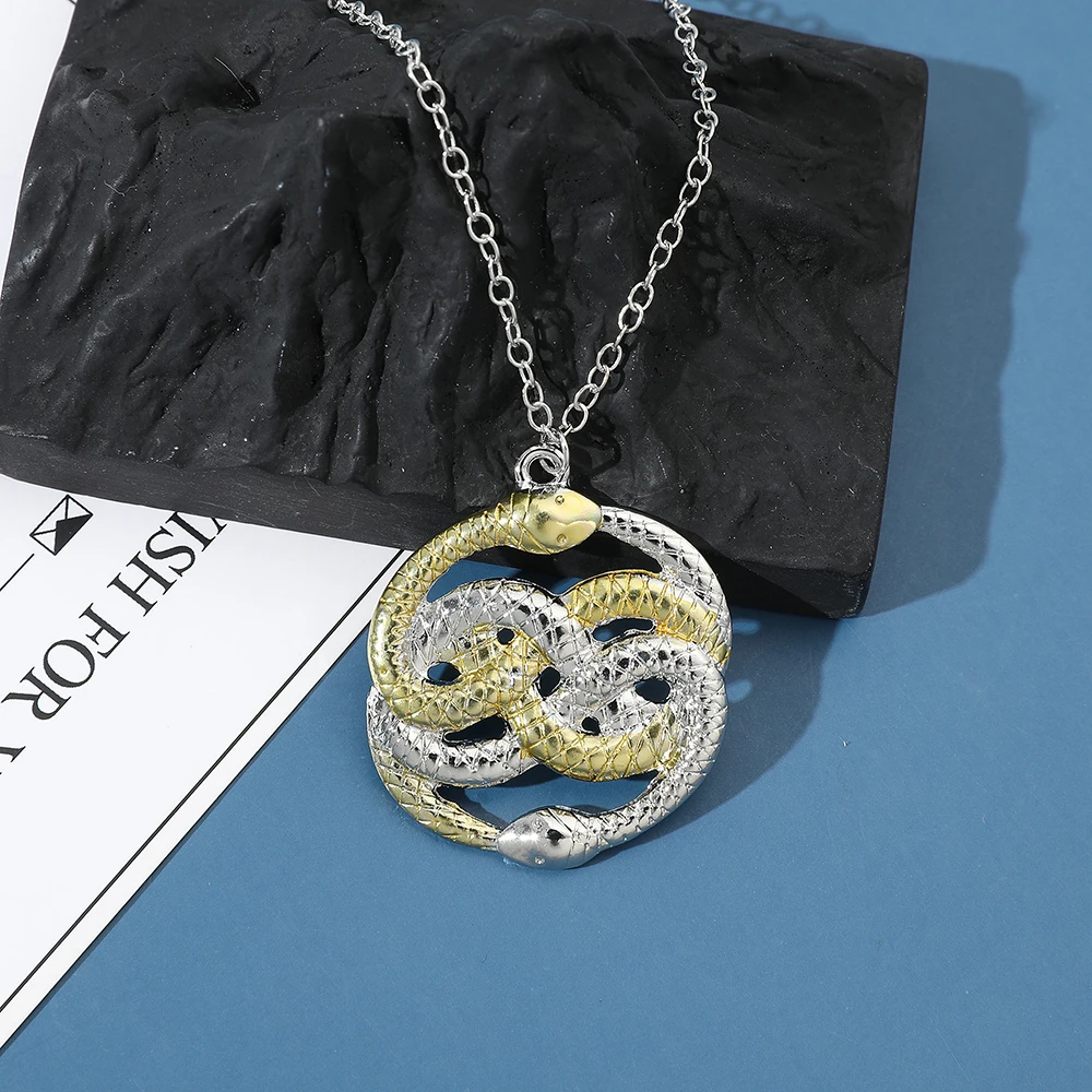 Винтажное-двухцветное-ожерелье-с-переплетенными-змеями-модный-креативный-аксессуар-для-косплея-персонализированный-аксессуар