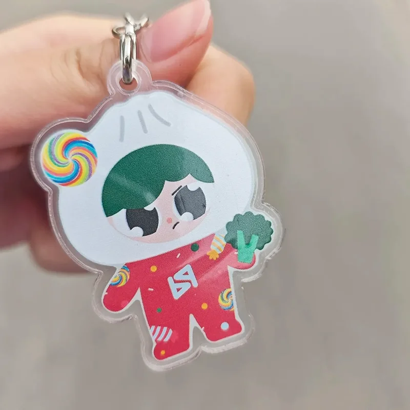 TV Serise Until We Meet Again BounPrem Cosplay Key Chain Acrylic Keychains Backpack Pendant Kawaii Key Ring Accessories