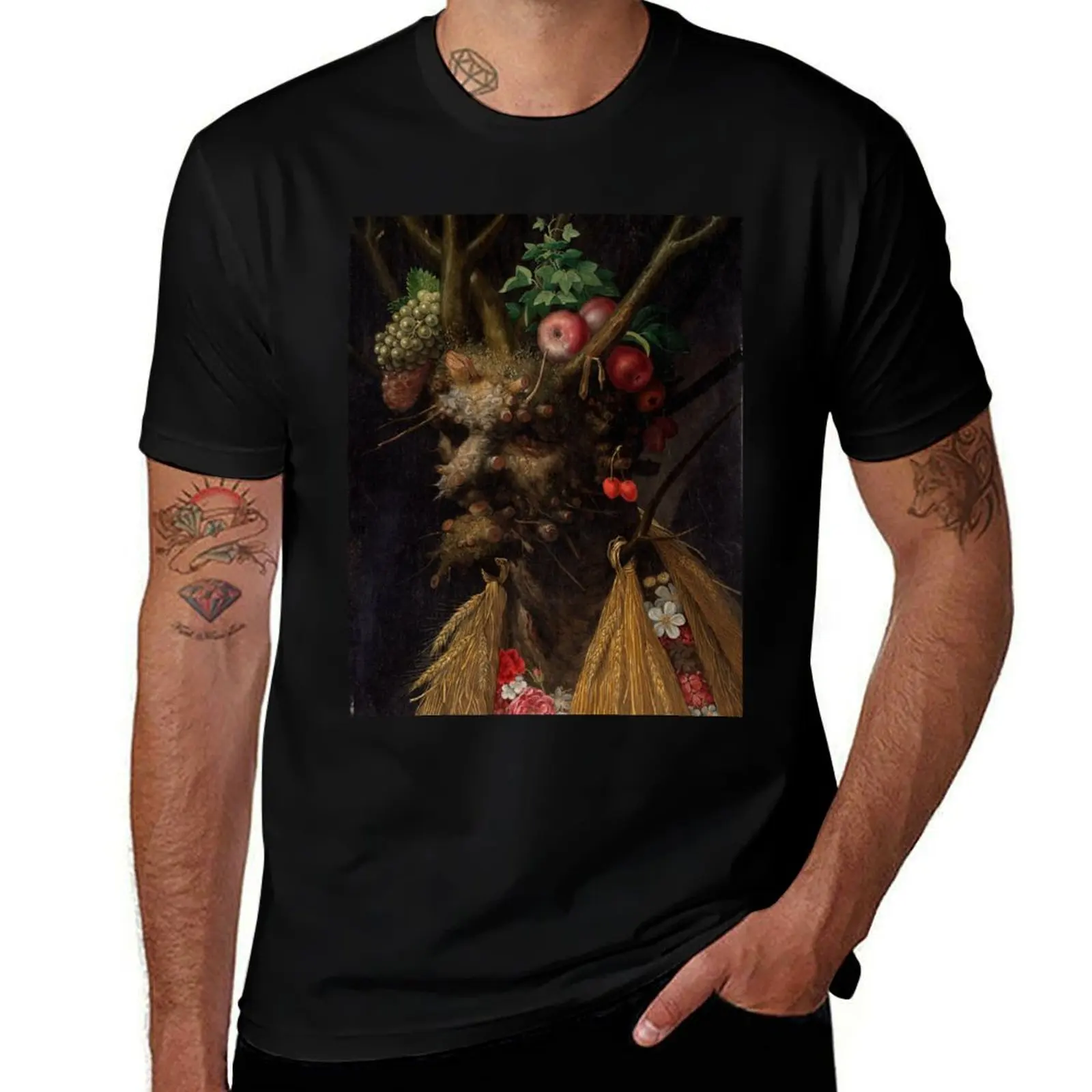 

Four Seasons in One Head, by Giuseppe Arcimboldo T-Shirt t shirts designer funny t shirts man