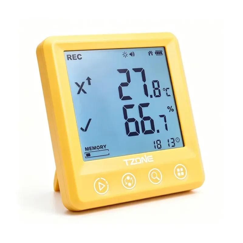 Electronic LCD Digital Display Indoor Bluetooth Temperature Measure Humidity Meter Datalogger Thermometer Hygrometer