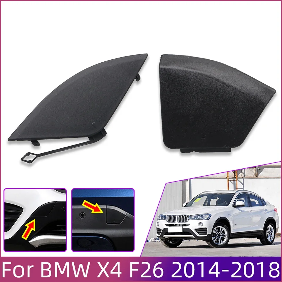 Auto Parts Bumper Towing Hook Cover Shell Cap Hauling For BMW X4 F26 Normal Model 2014-2018#51117338473 51127338754