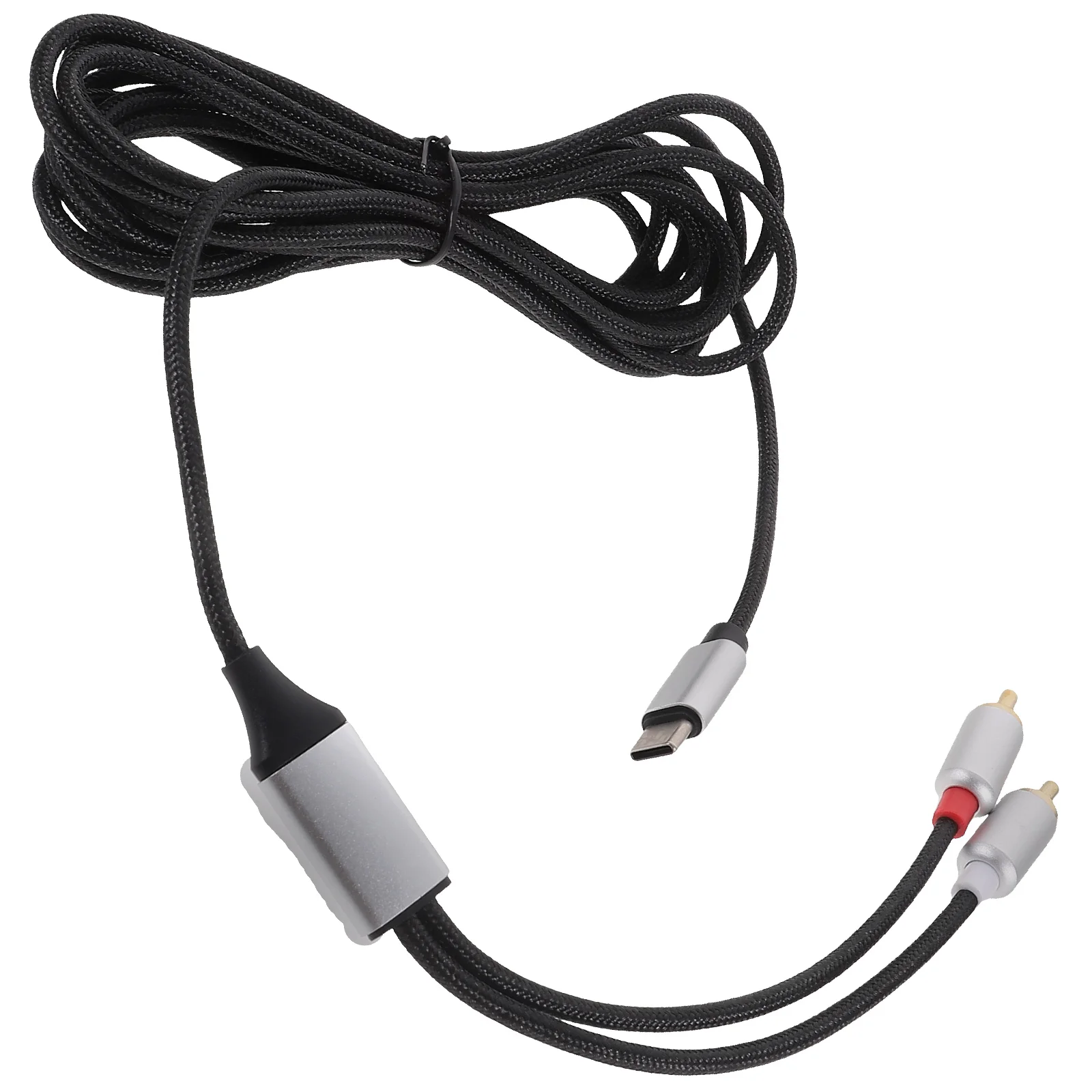 

Type- Y Splitter Adapter Converter For Dual Rca Car Amplifier Sound Durable Stereo Conversion Cord Plug Play Compatible