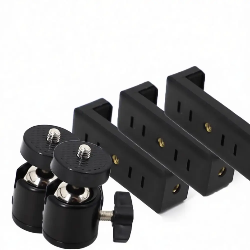 Soporte universal giratorio para trípode de teléfono, con base de 360 grados para colocar el dispositivo en la parte superior, ideal para la configuración de equipos de fotografía móvil y transmisiones en vivo.