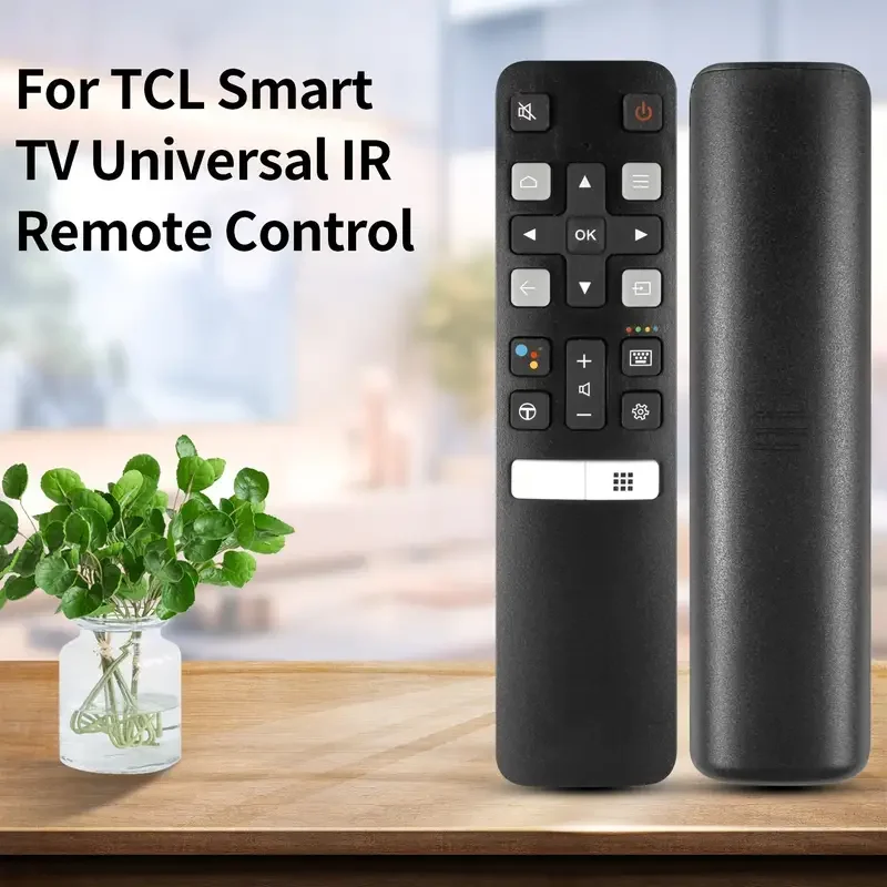 Controle remoto de substituição RC802V FMR1 para TCL Smart TV, controle remoto infravermelho, adequado para muitos modelos de Smart TV (RC802V FMR1 I