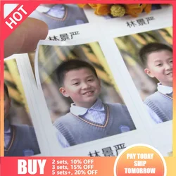 Custom Photo Sticker Waterproof Baby Picture Stickers Logo Label For School Supplies Personal Item