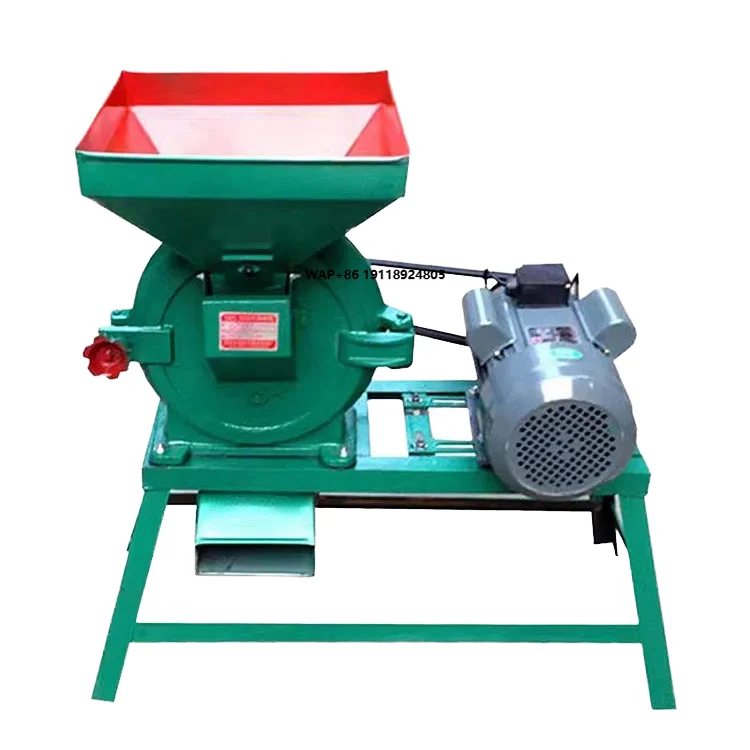 Commerical Corn Flour Milling Machine Small Disc Corn Maize Mill Grinding Grinder for Feed Processing Machine