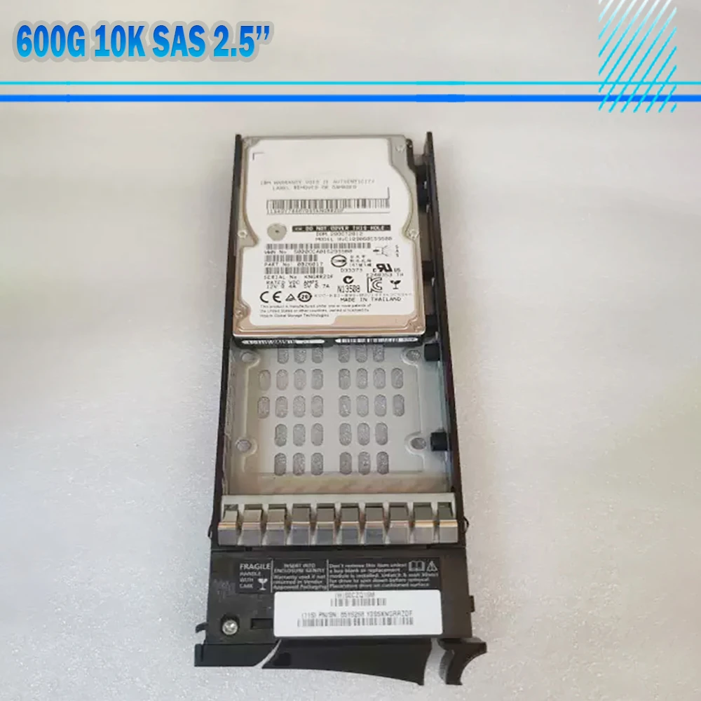 

Для жесткого диска IBM 00Y2683 85Y5864 00L4521 600G 10K SAS 2,5 дюйма V7000