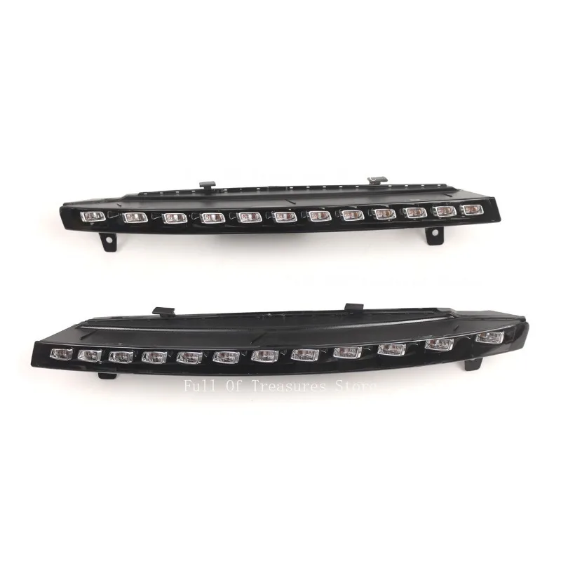 Suitable for Audi Q7 Dedicated LED Daytime Running Lights 10-15 Years Dedicated Flowing Light Turn Signal Lights Fog Lights