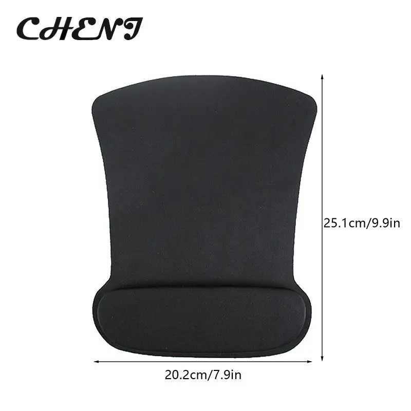 Mauspad mit Handballen auflage Anti-Rutsch-Gaming-Mauspad Mäuse Matte PC Laptops Tastatur einfarbiges Zubehör